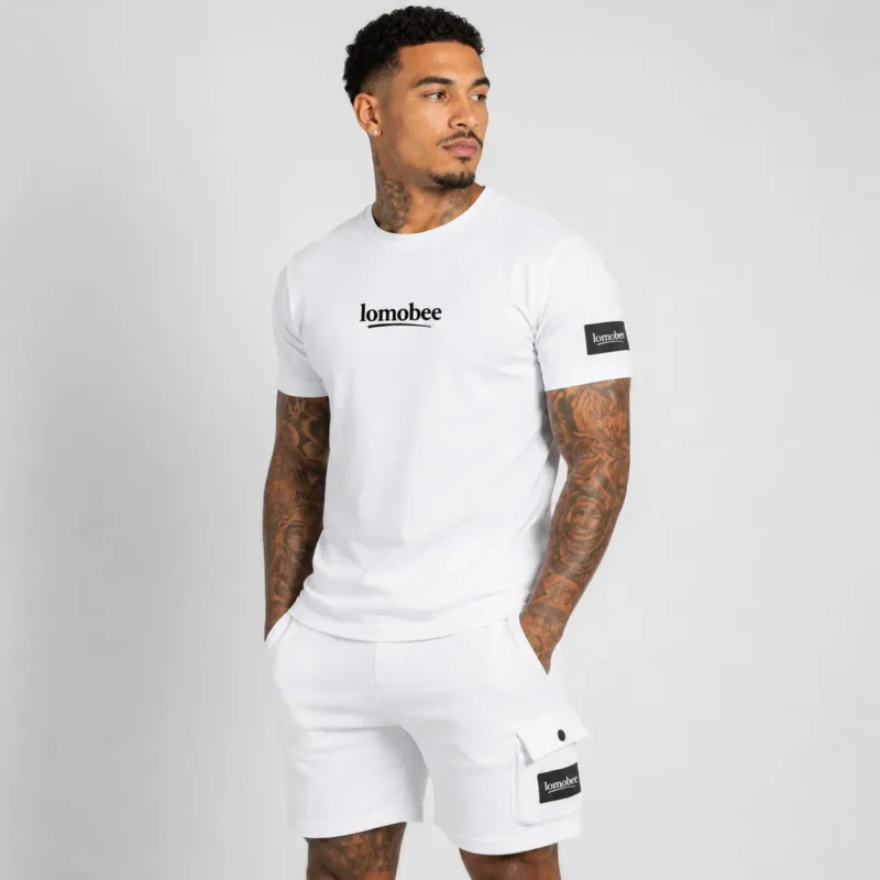 Lomobee Summer Vibe Tracksuit   Short Sleeve