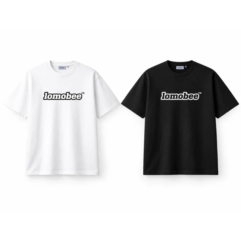 Lomobee Core Tshirts Black & White
